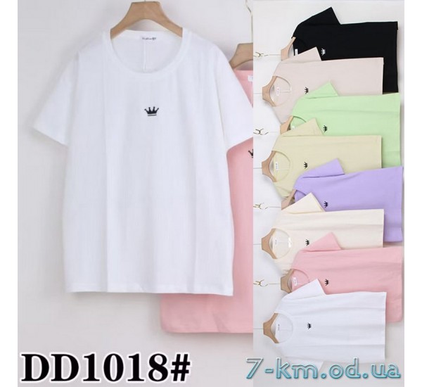 Футболка жіноча, стрейч/коттон 5 шт (54-62 р) ZeL777_DD1018