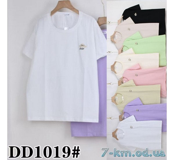 Футболка жіноча, стрейч/коттон 5 шт (54-62 р) ZeL777_DD1019