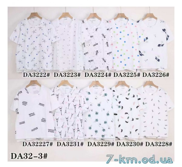 Футболка жіноча, стрейч/коттон 5 шт (54-62 р) ZeL777_DA32-3