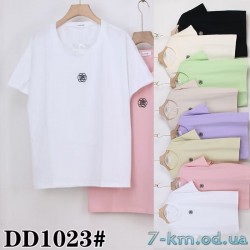 Футболка жіноча, стрейч/коттон 5 шт (54-62 р) ZeL777_DD1023