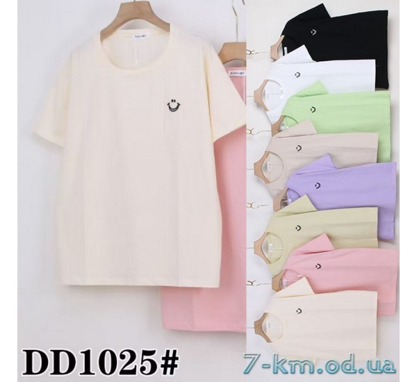 Футболка жіноча, стрейч/коттон 5 шт (54-62 р) ZeL777_DD1025