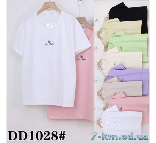 Футболка жіноча, стрейч/коттон 5 шт (54-62 р) ZeL777_DD1028