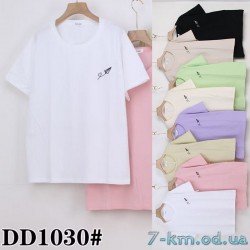 Футболка жіноча, стрейч/коттон 5 шт (54-62 р) ZeL777_DD1030