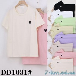 Футболка жіноча, стрейч/коттон 5 шт (54-62 р) ZeL777_DD1031