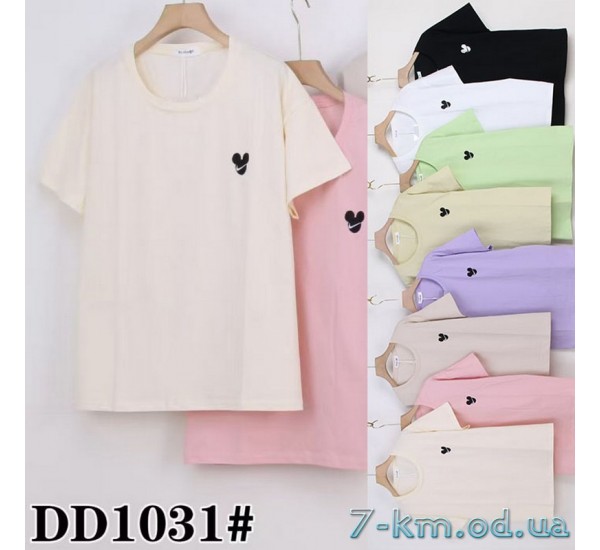 Футболка жіноча, стрейч/коттон 5 шт (54-62 р) ZeL777_DD1031