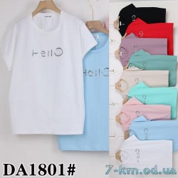 Футболка жіноча, стрейч/коттон 5 шт (54-62 р) ZeL777_DA1801