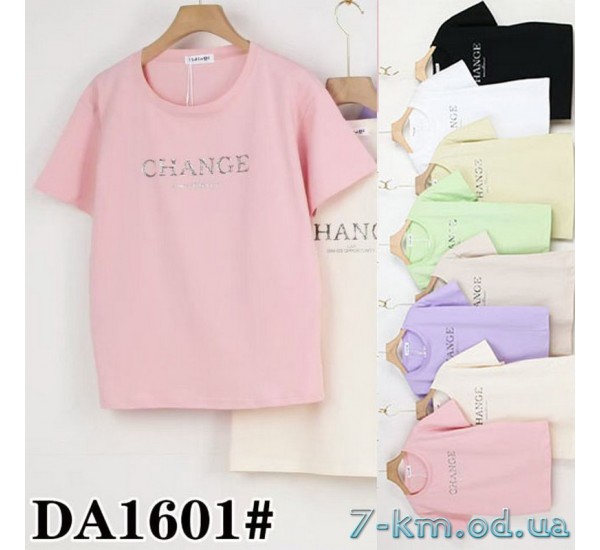 Футболка жіноча, стрейч/коттон 5 шт (50-60 р) ZeL777_DA1601