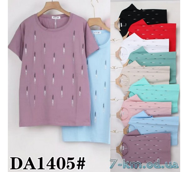 Футболка жіноча, стрейч/коттон 5 шт (54-62 р) ZeL777_DA1405