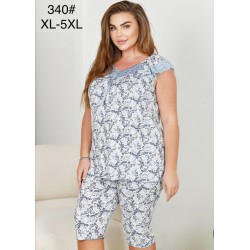 Піжама жіноча, 5 шт (1-5XL) бамбук ZeL1396_340