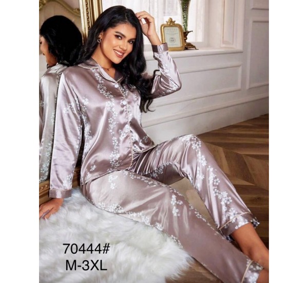 Піжама жіноча, 5 шт (M-3XL) шовк ZeL1396_70444b