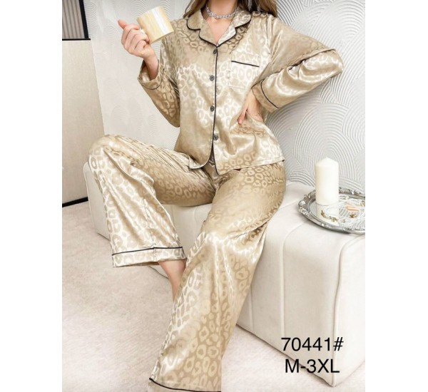 Піжама жіноча, 5 шт (M-3XL) шовк ZeL1396_70441a