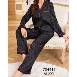 Піжама жіноча, 5 шт (M-3XL) шовк ZeL1396_70441c