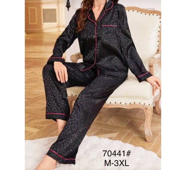 Піжама жіноча, 5 шт (M-3XL) шовк ZeL1396_70441c