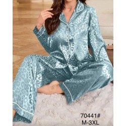 Піжама жіноча, 5 шт (M-3XL) шовк ZeL1396_70441d