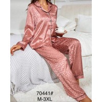Пижама женская, 5 шт (M-3XL) шелк ZeL1396_70441e
