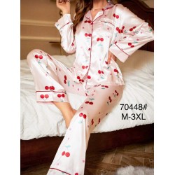 Піжама жіноча, 5 шт (M-3XL) шовк ZeL1396_70448