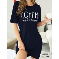 Туника женская, 6 шт (2-4XL) бамбук ZeL1396_6634