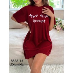 Туника женская, 6 шт (2-4XL) бамбук ZeL1396_6633-1