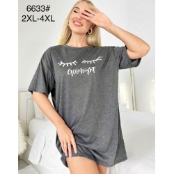 Туника женская, 6 шт (2-4XL) бамбук ZeL1396_6633