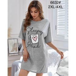 Туника женская, 6 шт (2-4XL) бамбук ZeL1396_6632