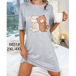 Туника женская, 6 шт (2-4XL) бамбук ZeL1396_6631