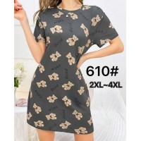 Туніка жіноча, бамбук 6 шт (2-4XL) ZeL1396_610a