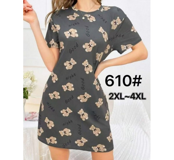 Туніка жіноча, бамбук 6 шт (2-4XL) ZeL1396_610a