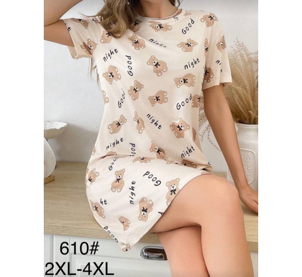 Туніка жіноча, бамбук 6 шт (2-4XL) ZeL1396_610b