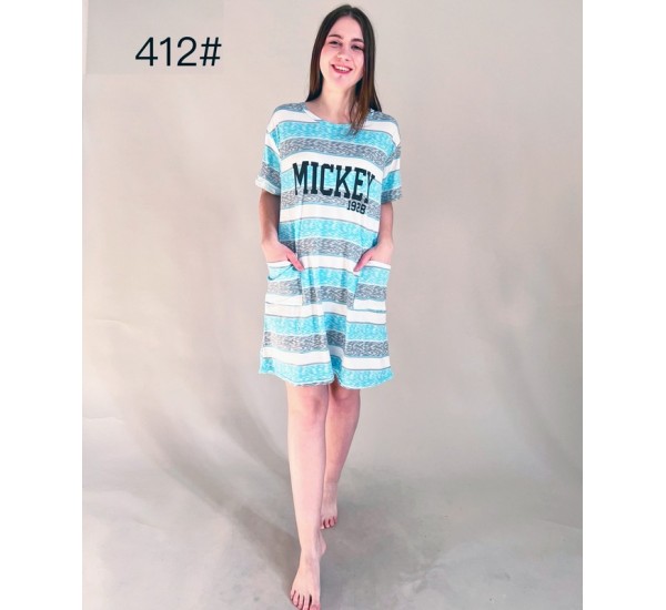 Туника женская, бамбук 10 шт (норма) ZeL1396_412b