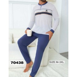 Пижама мужская, бамбук 5 шт (M-3XL) ZeL1396_70438