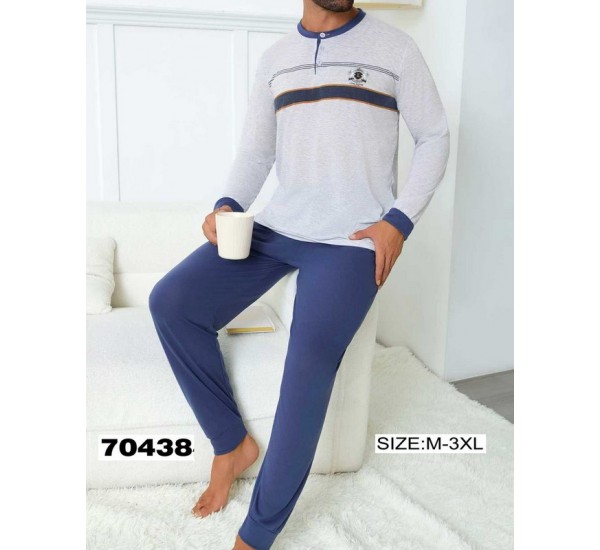 Піжама чоловіча, бамбук 5 шт (M-3XL) ZeL1396_70438