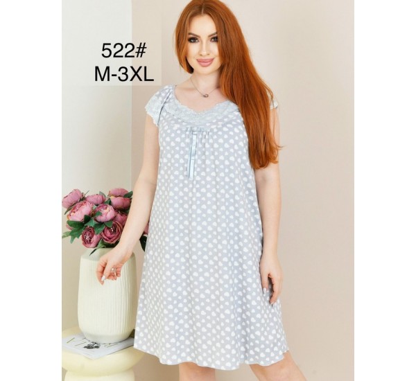 Ночная рубашка, бамбук 5 шт (50-58 р) ZeL1396_522