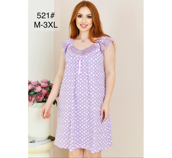 Ночная рубашка, бамбук 5 шт (50-58 р) ZeL1396_521