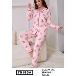 Піжама жіноча, начіс 5 шт (M-3XL) ZeL1396_70183