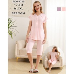 Пижама женская, бамбук 5 шт (50-58 р) ZeL1396_F1728