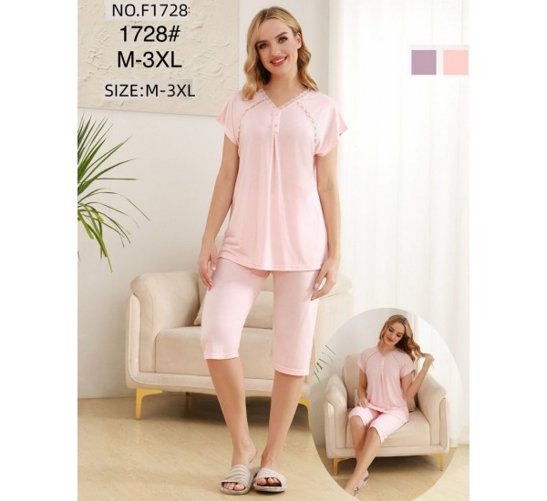 Пижама женская, бамбук 5 шт (50-58 р) ZeL1396_F1728