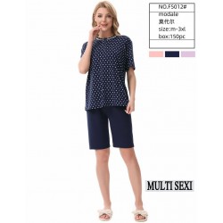 Пижама женская, бамбук 5 шт (50-58 р) ZeL1396_F5012