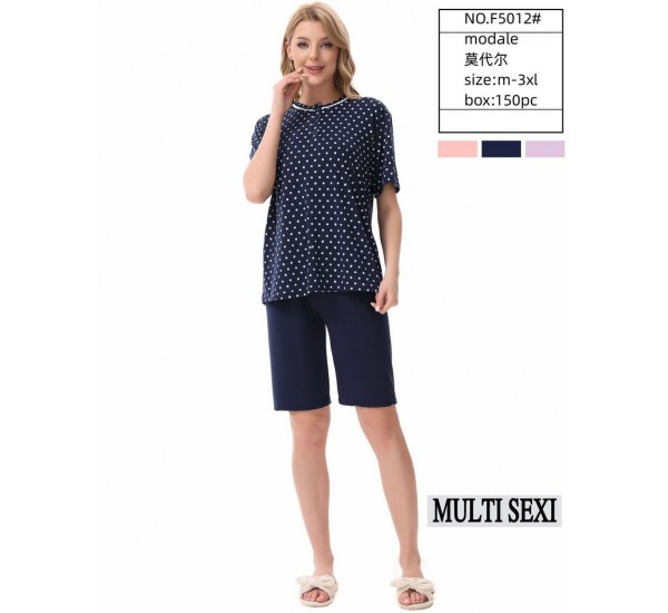 Пижама женская, бамбук 5 шт (50-58 р) ZeL1396_F5012