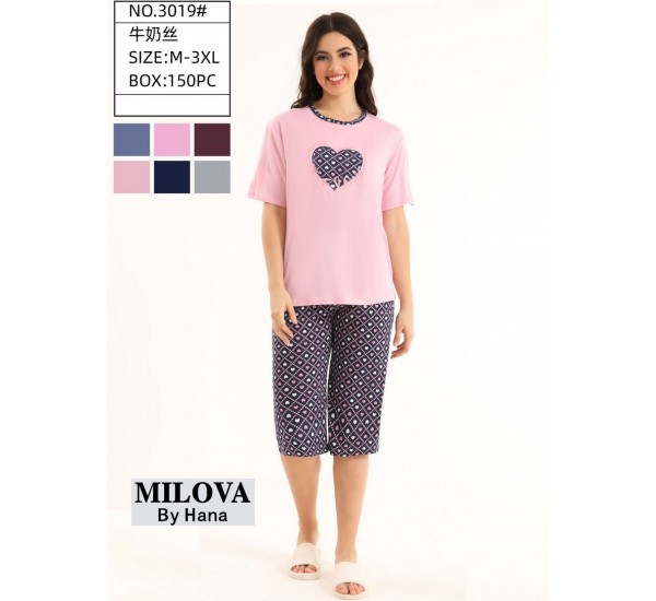 Пижама женская, бамбук 5 шт (50-58 р) ZeL1396_3019