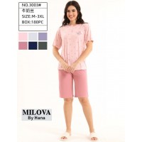 Пижама женская, бамбук 5 шт (50-58 р) ZeL1396_3003