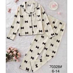 Пижама детская, жатка 5 шт (6-14 лет) ZeL1396_70328