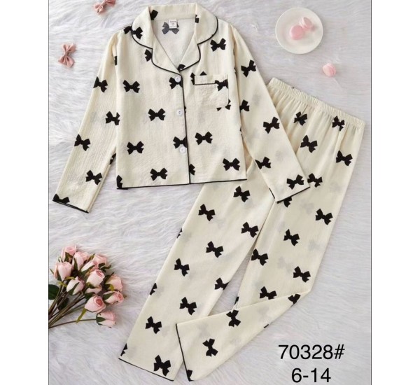 Пижама детская, жатка 5 шт (6-14 лет) ZeL1396_70328