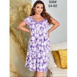 Ночная рубашка женская, бамбук 5 шт (54-62 р) ZeL1396_506