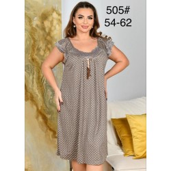 Ночная рубашка женская, бамбук 5 шт (54-62 р) ZeL1396_505