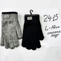 Перчатки подросток 12 шт (норма) начёс ZiN_24-15