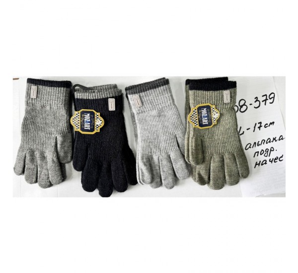 Рукавички підліткові 12 шт (норма) начіс ZiN_38379