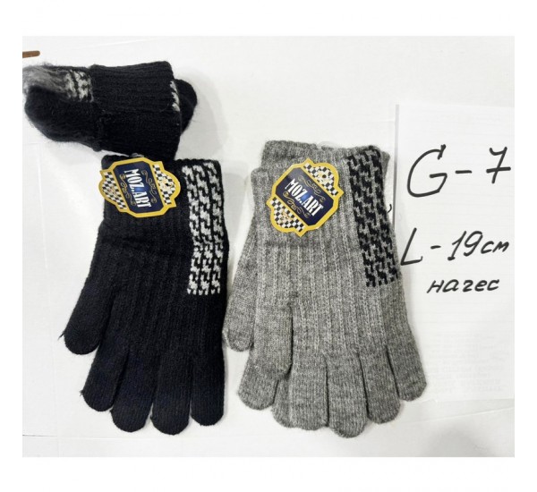 Перчатки женские 12 шт (норма) начёс ZiN_G7