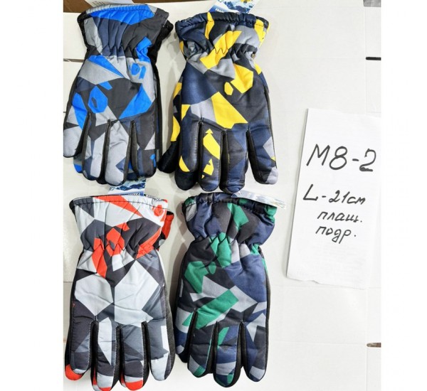 Перчатки подросток 12 шт (норма) плащёвка ZiN_M8-2