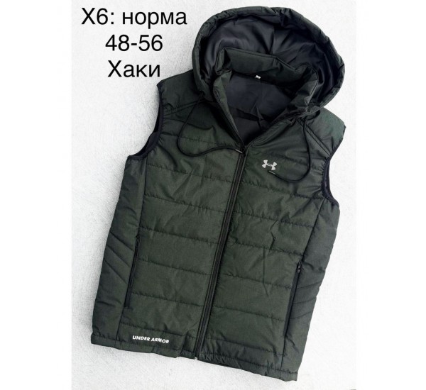 Безрукавка чоловіча, синтепон, 5 шт (48-56 р) BL3060_130223