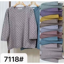 Свитер женский 15 шт (58-60 р) кашемир BL3036_7118